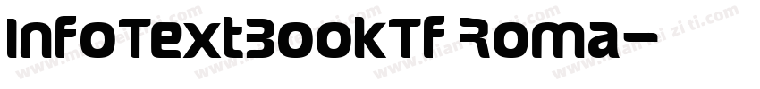 InfoTextBookTf Roma字体转换